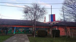 Приједор - Градска управа - дан жалости  - заставе на пола копља