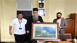 Подгорица - СПЦ - митрополит  Јоаникије уручио донацију Дому здравља у Колашину
