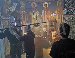 FILM ABOUT DR. LAZIĆ COMPLETES FILMING AT KOVILJ MONASTERY