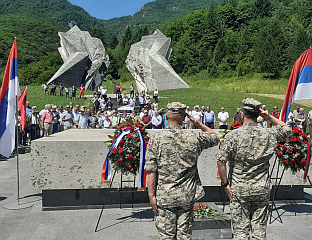 ДОДИК: БИТКА НА СУТЈЕСЦИ ДОКАЗАЛА АНТИФАШИСТИЧКУ ТРАДИЦИЈУ СРПСКОГ НАРОДА